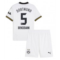 Maglie da calcio Borussia Dortmund Ramy Bensebaini #5 Terza Maglia Bambino 2024-25 Manica Corta (+ Pantaloni corti)